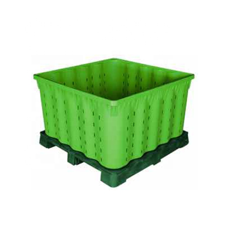 780LT Loaded Square Container Trolley Plastic Bin Trolley