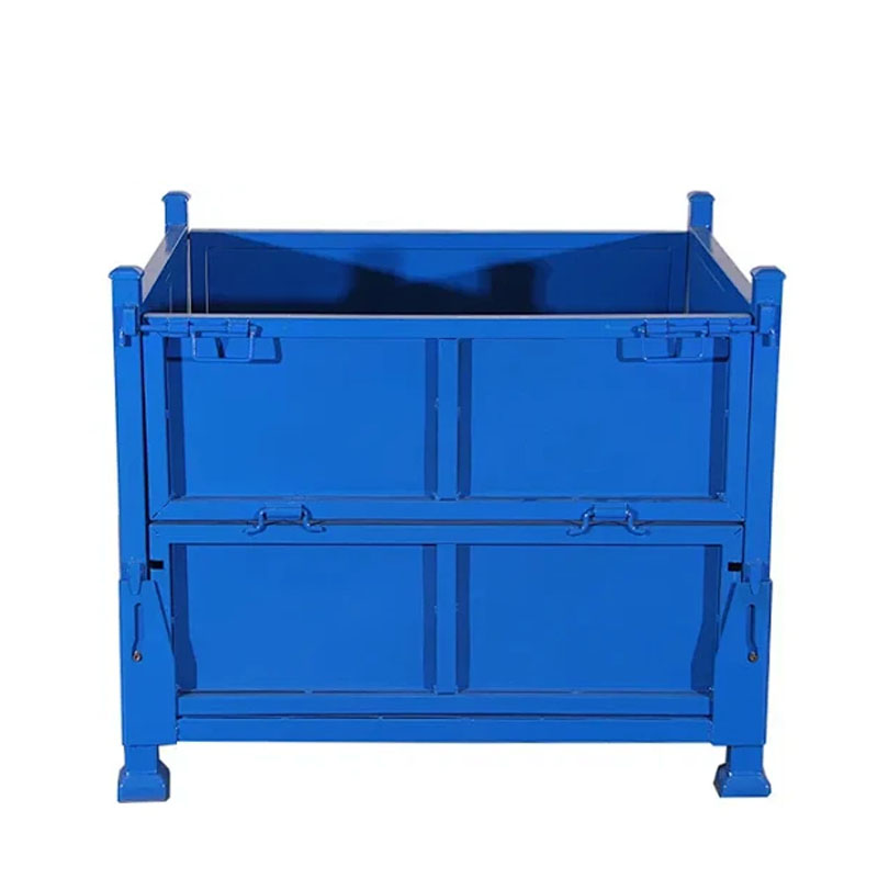 1000kg Load Capacity Logistic Bulk Container Metal Turnover Box