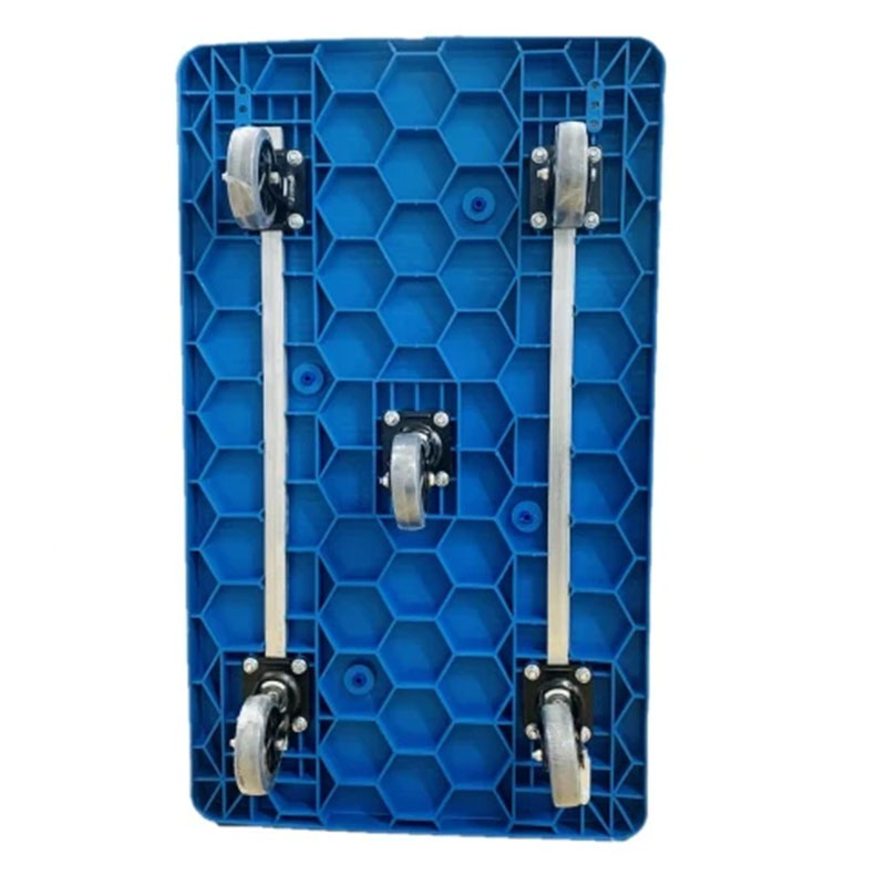 500KG Folding Platform Trolley With Five Wheels