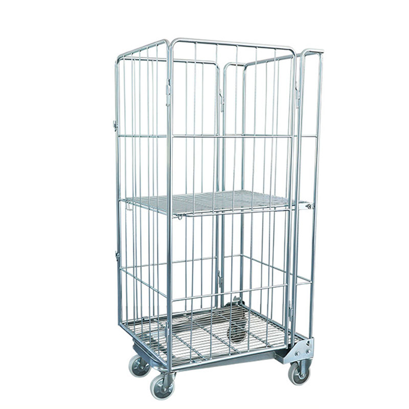 4 Sided “A” Frame Folding Roll Cage Trolley