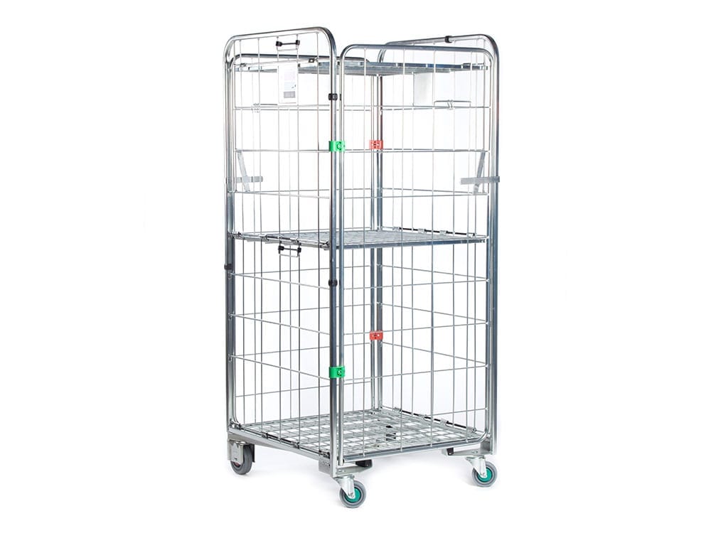 4 Sided “H” Frame Roll Cage Trolley