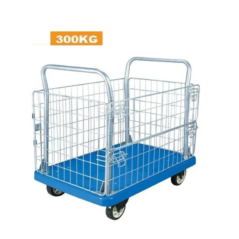 300KG Wire Mesh Platform Trolley